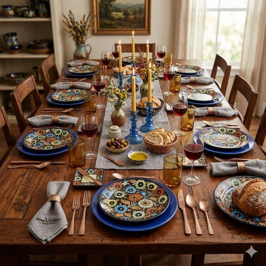 Laid Table, Six Covers